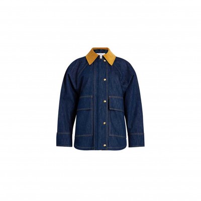 PATOU PARKA RELAXED IN DENIM BIO OU0290008602D